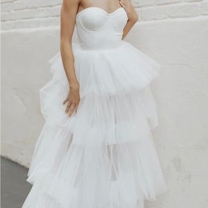 Bridal Floor Length Tulle Ballgown